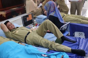 Donor Darah PMI Sulsel-Pemkab Gowa