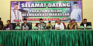 Pelepasan Kloter 3 JCH Embarkasi Hasanuddin Makassar