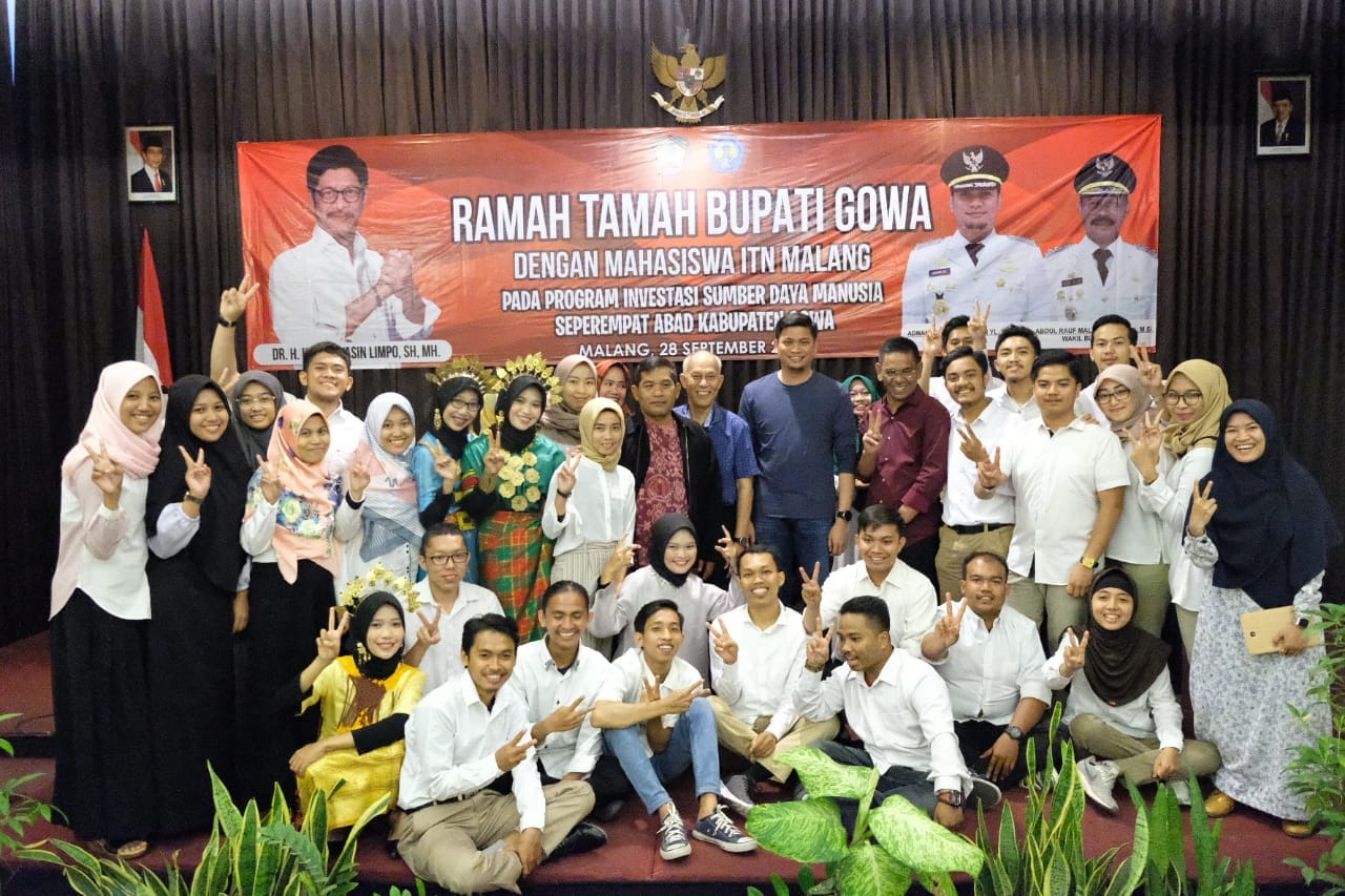 Bupati Ramah Tamah dengan Mahasiswa ITN Malang Program Investasi SDM Seperempat Abad