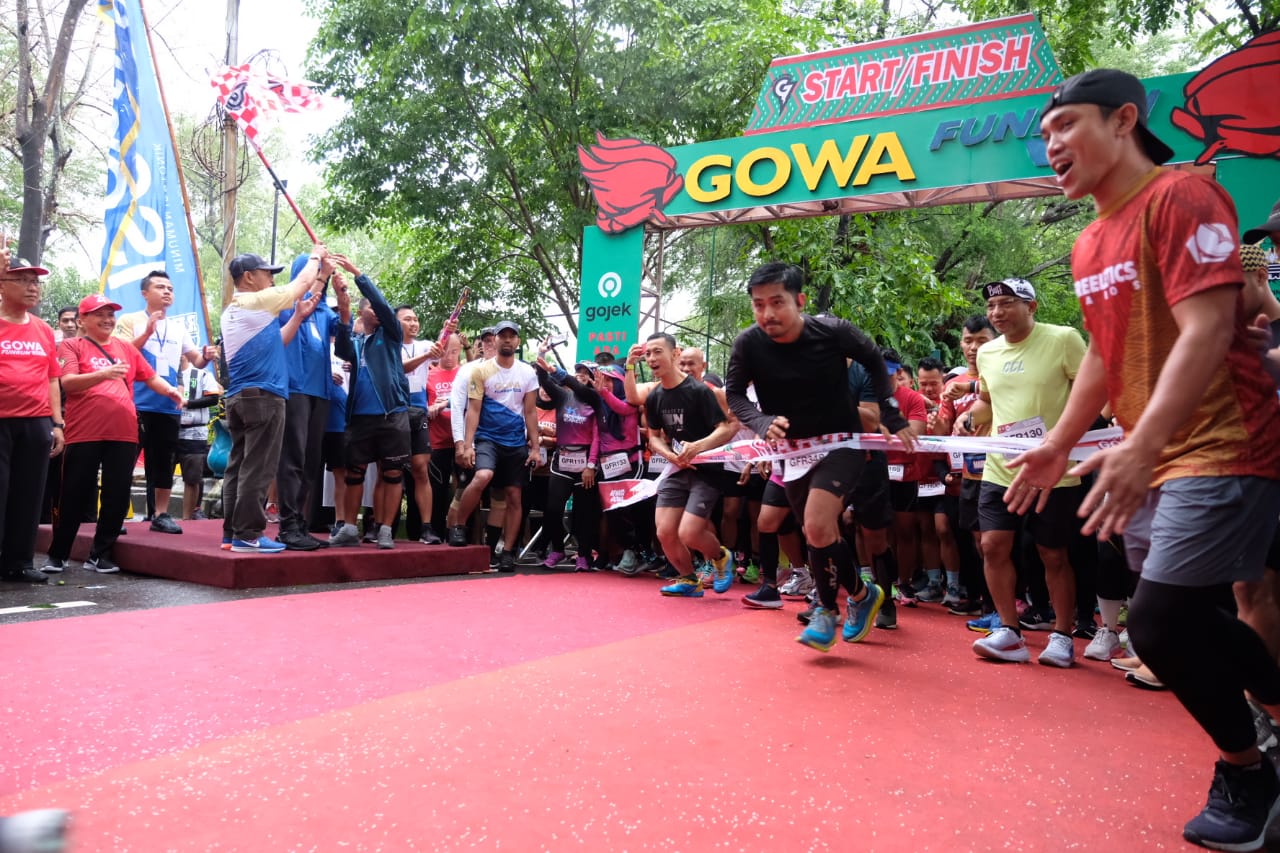 Lepas 600 Runners, Adnan: Gowa Miliki Lokasi Wisata yang Beragam