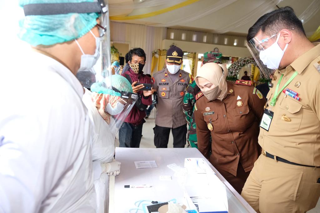 Pemkab Gowa Sediakan 1.700 Rapid Test Bagi Masyarakat Gowa yang Beraktifitas di Makassar