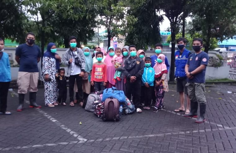 Pemkab Gowa Jemput 3 KK Pengungsi Asal Mamuju Sulbar