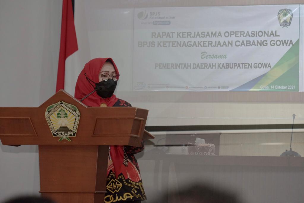 SKPD Pemkab Gowa Diminta Daftarkan Pegawai Non ASN Jadi Peserta BPJS Ketenagakerjaan