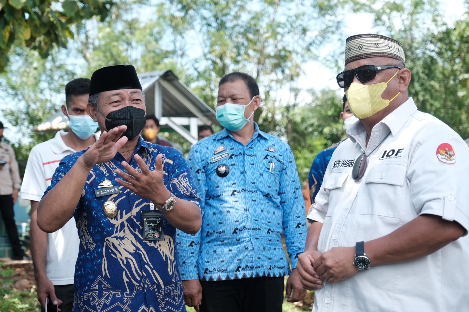 Wabup Gowa Dampingi Gubernur Gorontalo Pantau Lahan Pembangunan TPU di Pattallassang