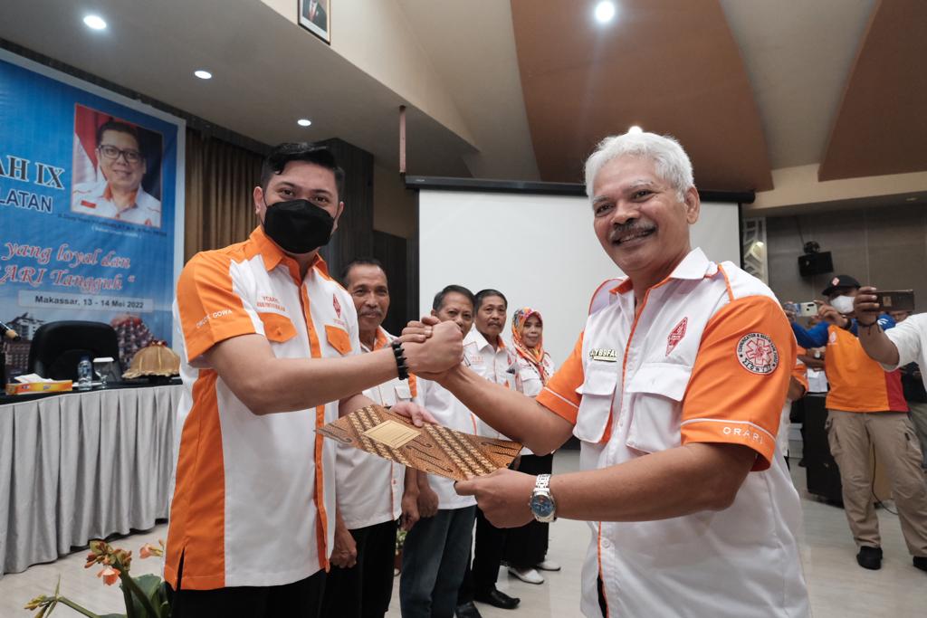 Aklamasi Pimpin ORARI Sulsel, Adnan Disebut Ketua ORDA Termuda di Indonesia