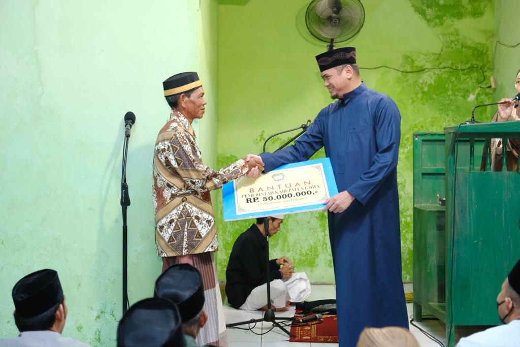 Pemkab Gowa Berikan Bantuan Rp50 Juta Kepada Setiap Masjid Pelaksanaan Tarawih Keliling    