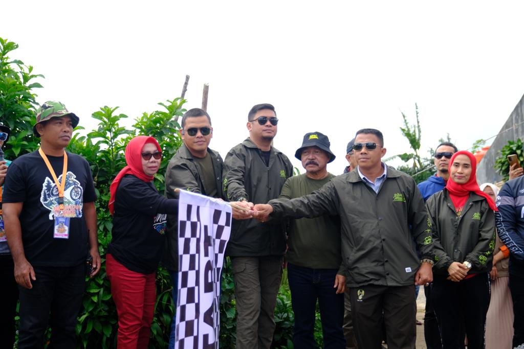 Bupati Gowa Lepas Ratusan Biker Mountain Bike Challenge Beautiful Malino 2023