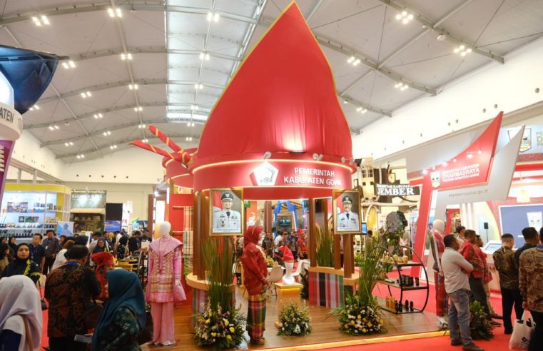 Gowa Hadirkan Miniatur Patonro di Apkasi Otonomi Expo 2023, Wapres Sempatkan Berkunjung 