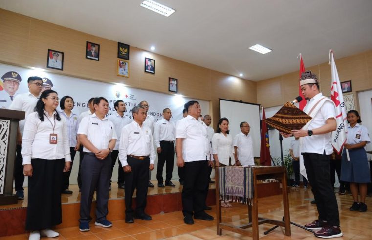 Lantik Ketua PMI Tana Toraja, Adnan: PMI Bukan Organisasi Profit, PMI Organisasi Kemanusiaan