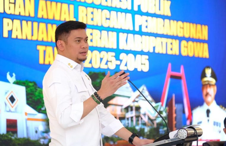 RPJPD 2025-2045 Kabupaten Gowa Difokuskan untuk Keberlanjutan Pembangunan Daerah
