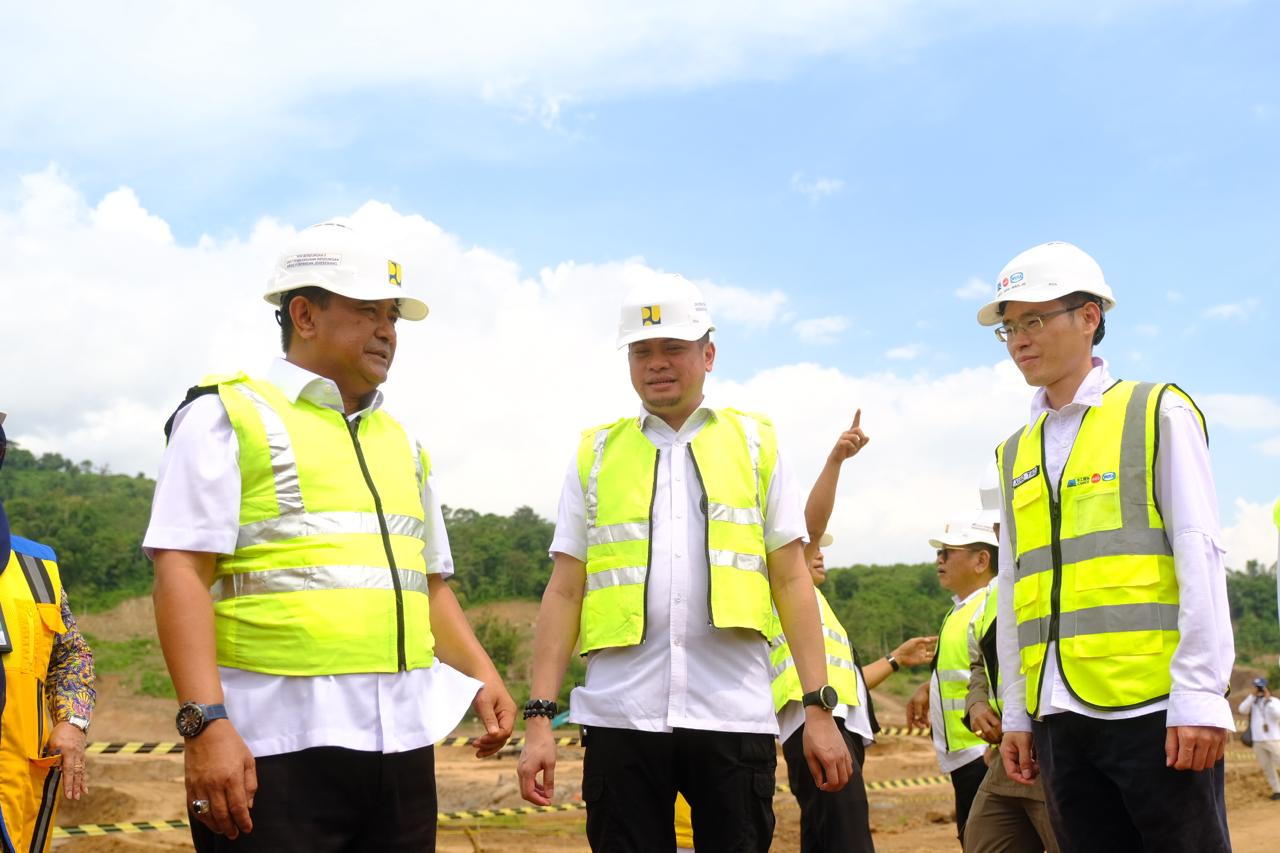 Bupati Gowa dan Pj Gubernur Sulsel Tinjau Progres Pembangunan Bendungan Jenelata, Siap Aliri 3 Daerah