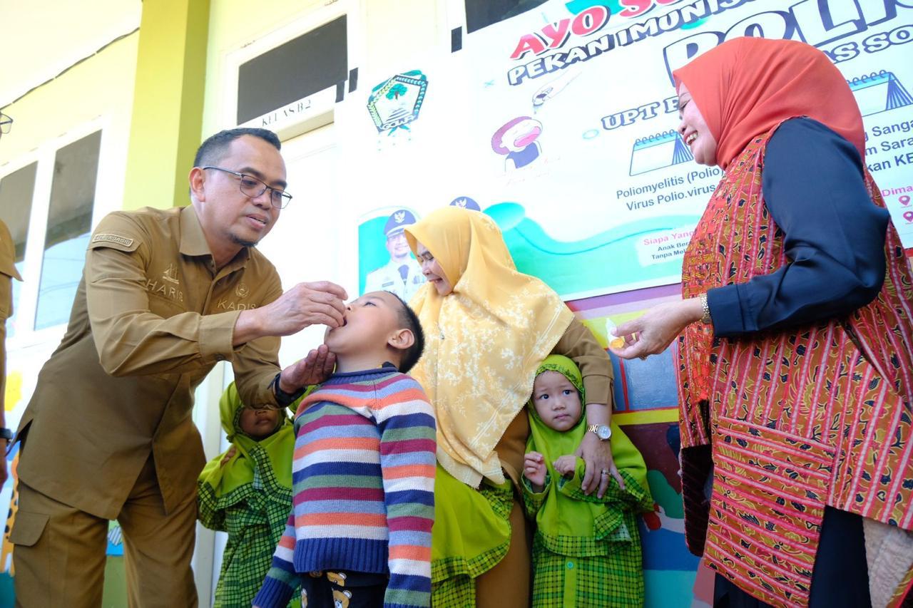 Pemkab Gowa Target 67.827 Anak Dapat Imunisasi Polio