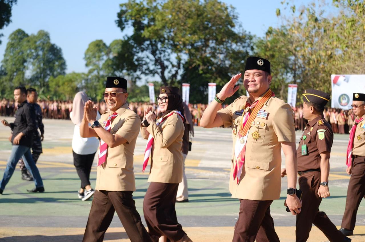 Laksanakan Hari Pramuka ke-63 di Gowa, Kwarda Sulsel Kenalkan Buper Cadika Pusat Kegiatan Kepramukaan