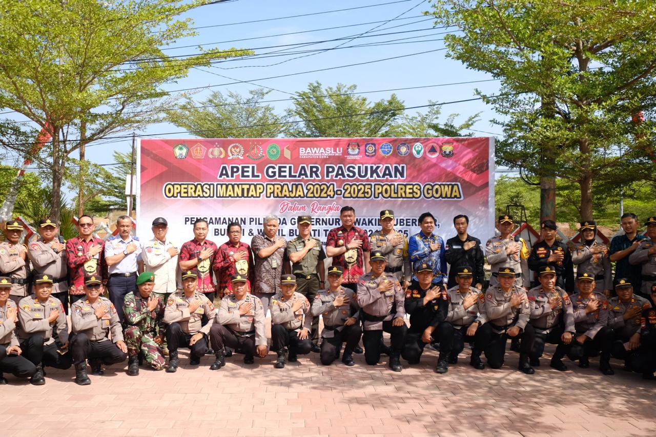 Bupati Adnan Harap Pelaksanaan Pilkada di Gowa Berjalan Aman dan Tertib 