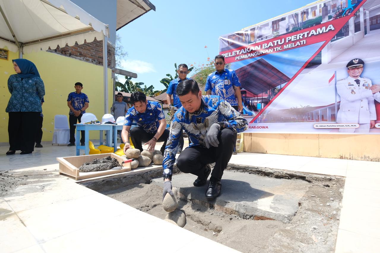 Lakukan Rehabilitasi Gedung, Bupati Adnan Harap TK Melati Lahirkan SDM Unggul 