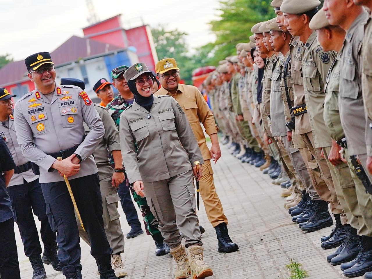 Bupati Husniah Sebut Sinergitas Pemerintah, Aparat dan Masyarakat Wujudkan Gowa Aman