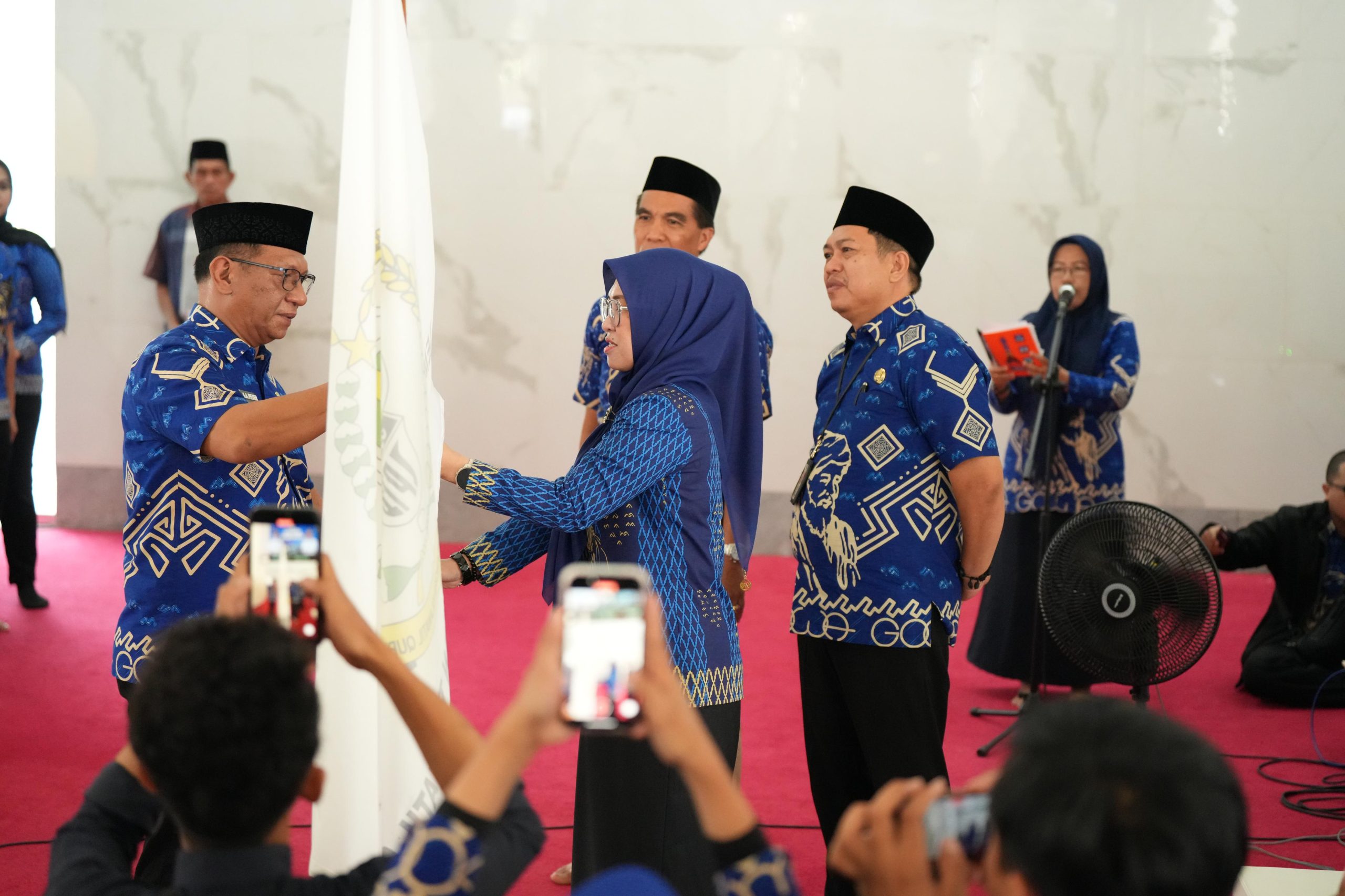 Lepas Kafilah STQH, Bupati Gowa Titip Bawa Pulang Prestasi