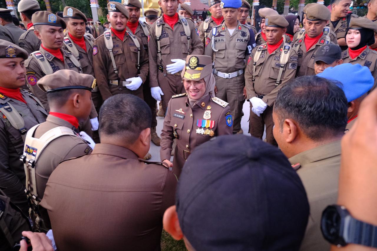 Bupati Gowa Minta Satpol PP Terus Bekerja Maksimal