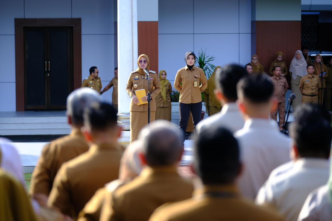 Usai Libur Lebaran, Pemkab Gowa Lakukan Apel Besar dan Halal Bihalal