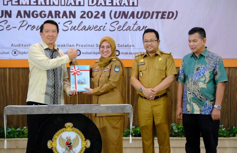 Serahkan Laporan Keuangan, Bupati Husniah Harap Gowa Kembali Raih WTP