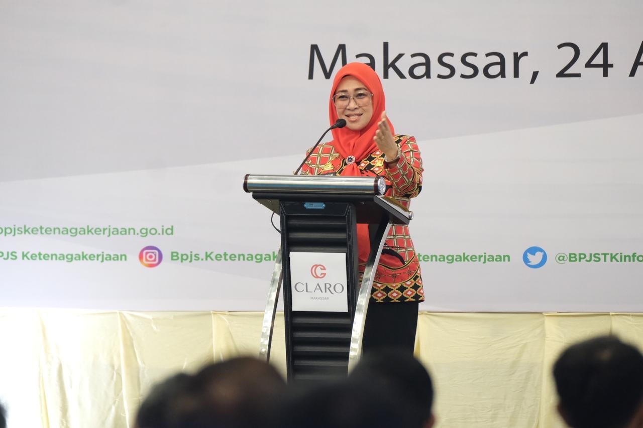 Bupati Gowa Minta Kades Pastikan Pekerja Rentan di Wilayahnya Terlindungi BPJS Ketenagakerjaan