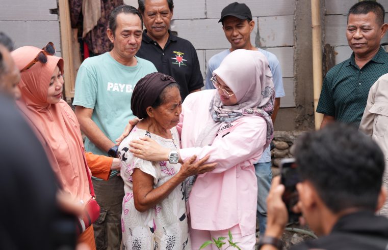 Kunjungi KME, Proses Pembangunan Bedah Rumah Semakin Terlihat