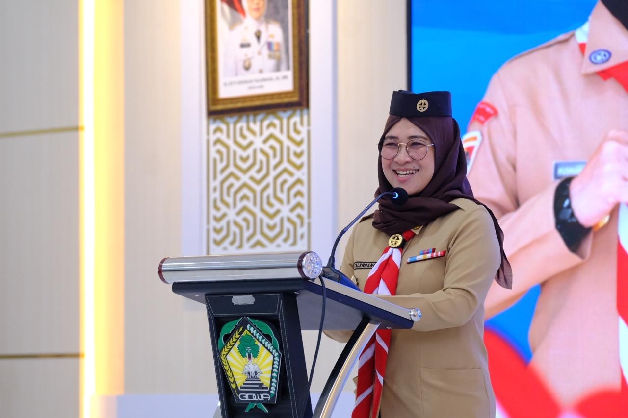 Buka Rakercab Gowa, Husniah Minta Program Bersinergi dengan Pemerintah