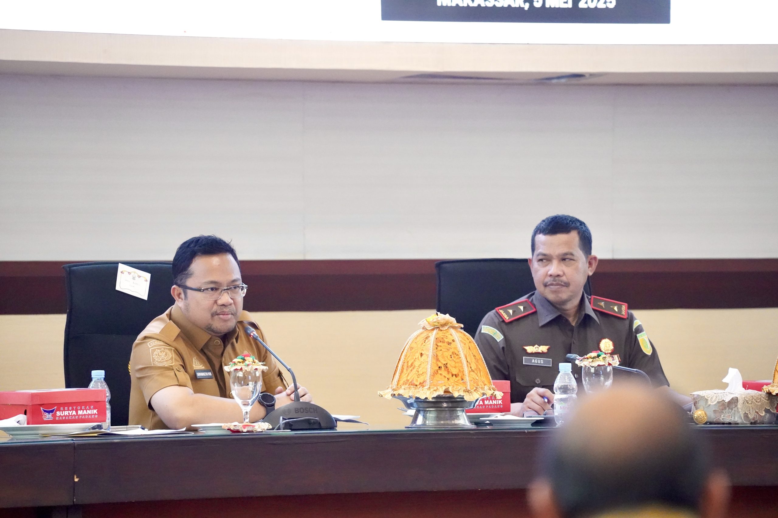 Hadiri Rakor Percepatan Investasi, Wabup Gowa Harap Persoalan Bendung Jenelata Segera Tuntas