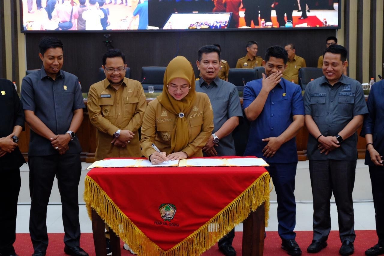 RPJMD 2025–2029 Disepakati, Bupati Gowa: Arah Pembangunan untuk Rakyat