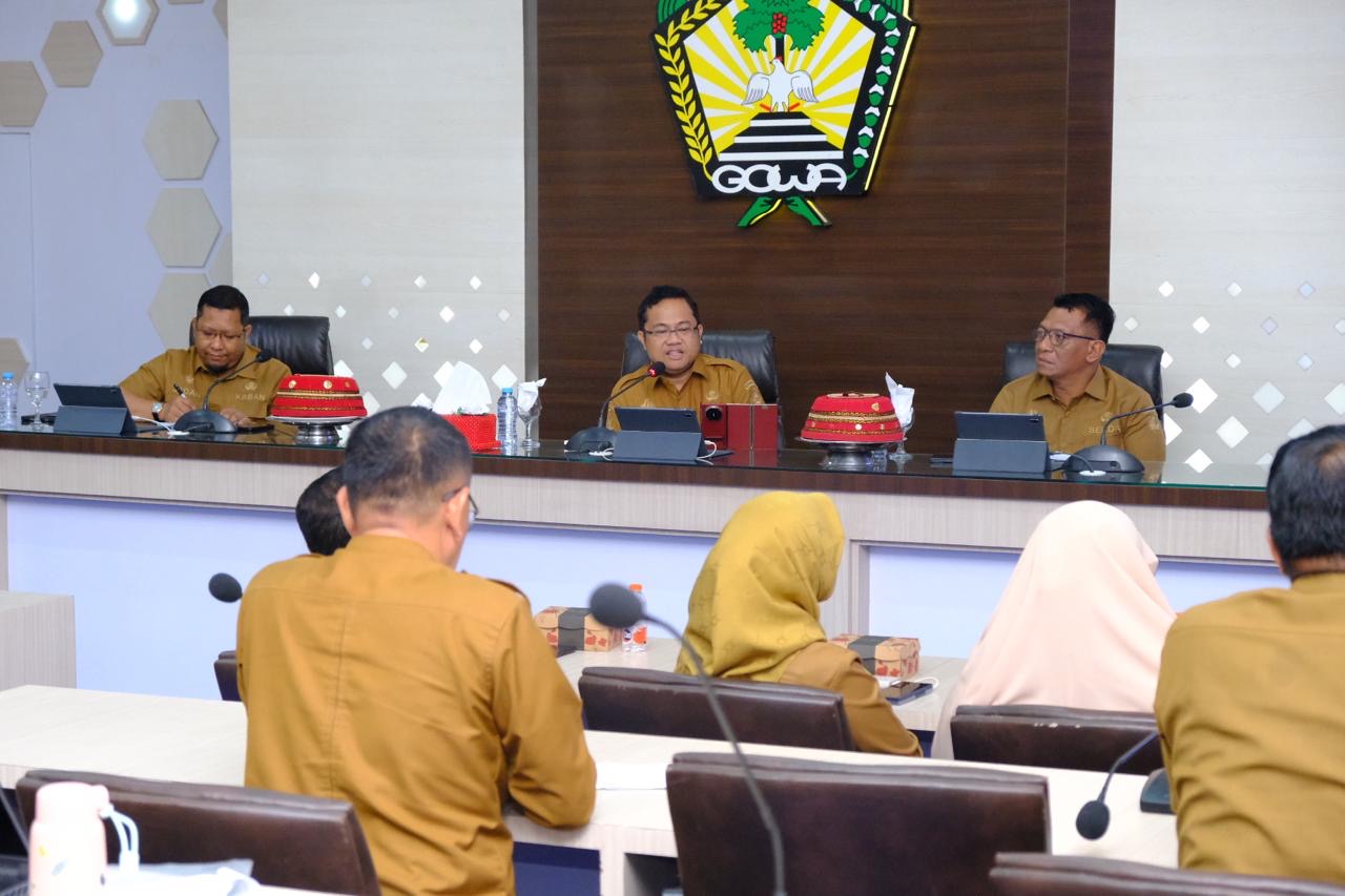 Wabup Gowa Pimpin Evaluasi 100 Hari Kerja Fokus Pengentasan Kemiskinan Ekstrem