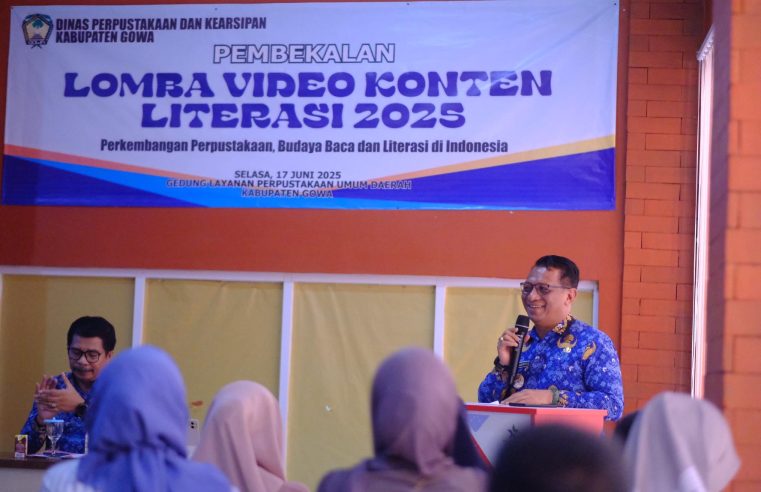 Sekda Gowa Dorong Penguatan Budaya Baca dan Lawan Hoaks Lewat Konten Positif