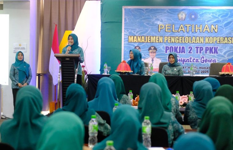 TP PKK Gowa Perkuat Peran Kader dalam Pembentukan Koperasi PKK di Wilayah