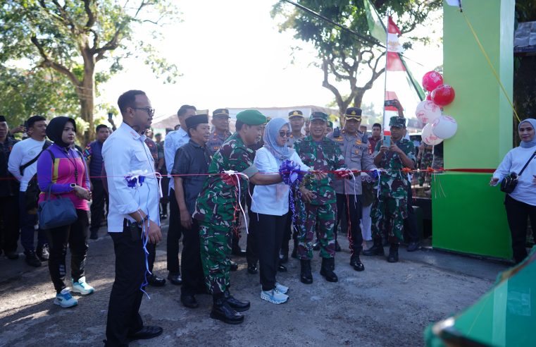 Resmikan Gerbang Koramil Tinggimoncong, Bupati Gowa: TNI Makin Dekat dengan Masyarakat