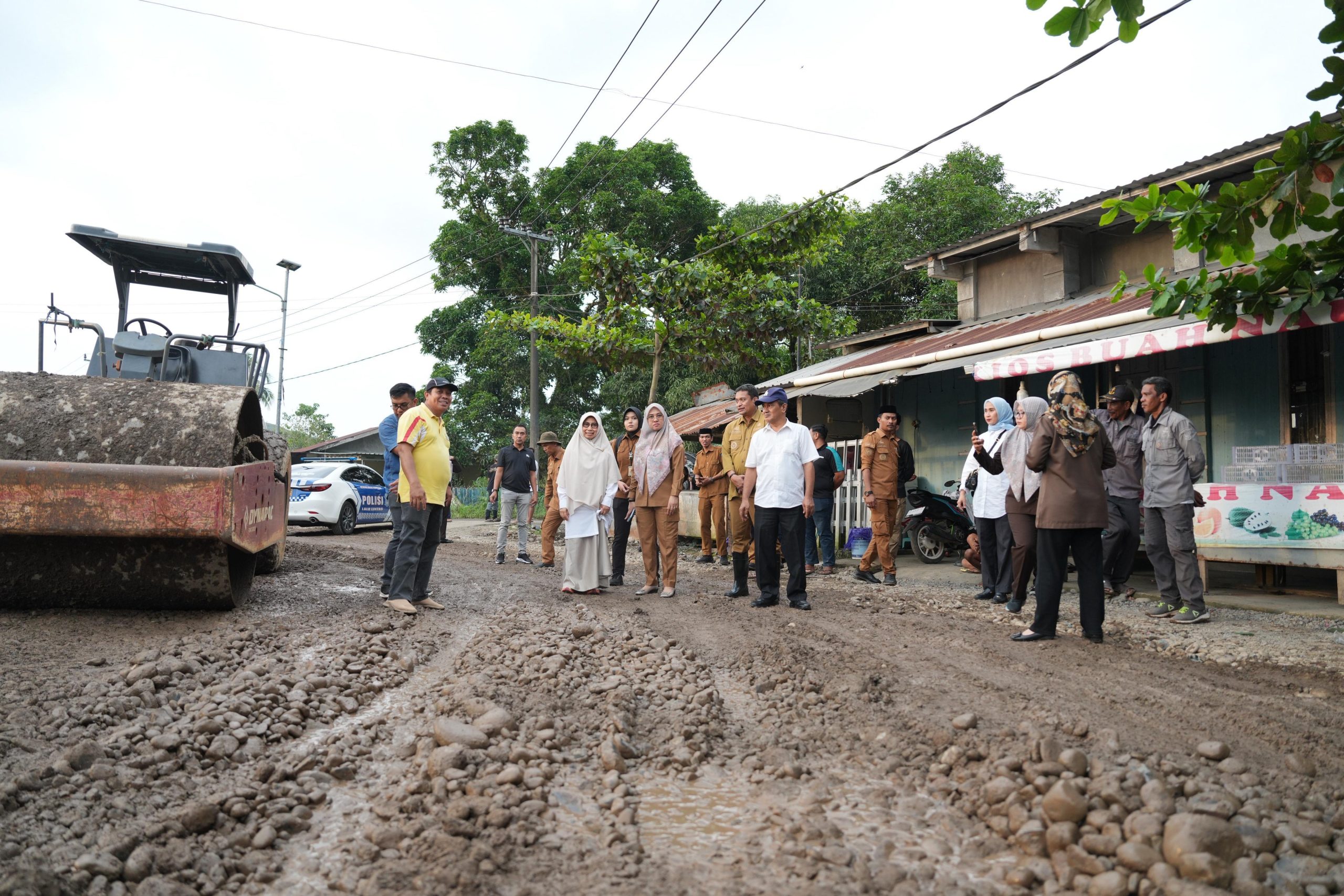 Pemkab Gowa-Pemprov Sulsel Lakukan Penanganan Sementara Jalan Poros Menuju Malino
