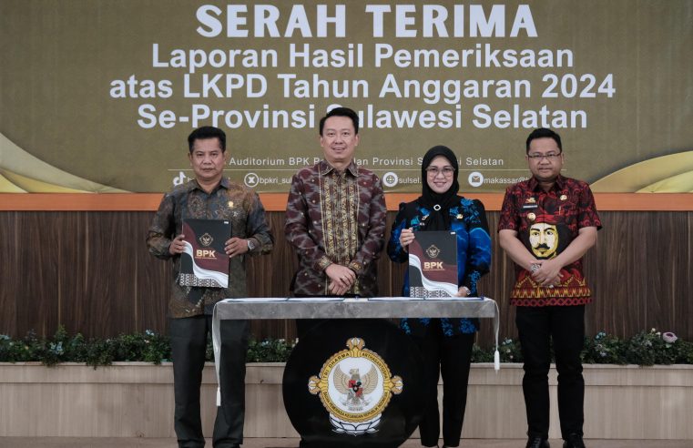 Pemkab Gowa Raih WTP Ke-13 Kali dari BPK