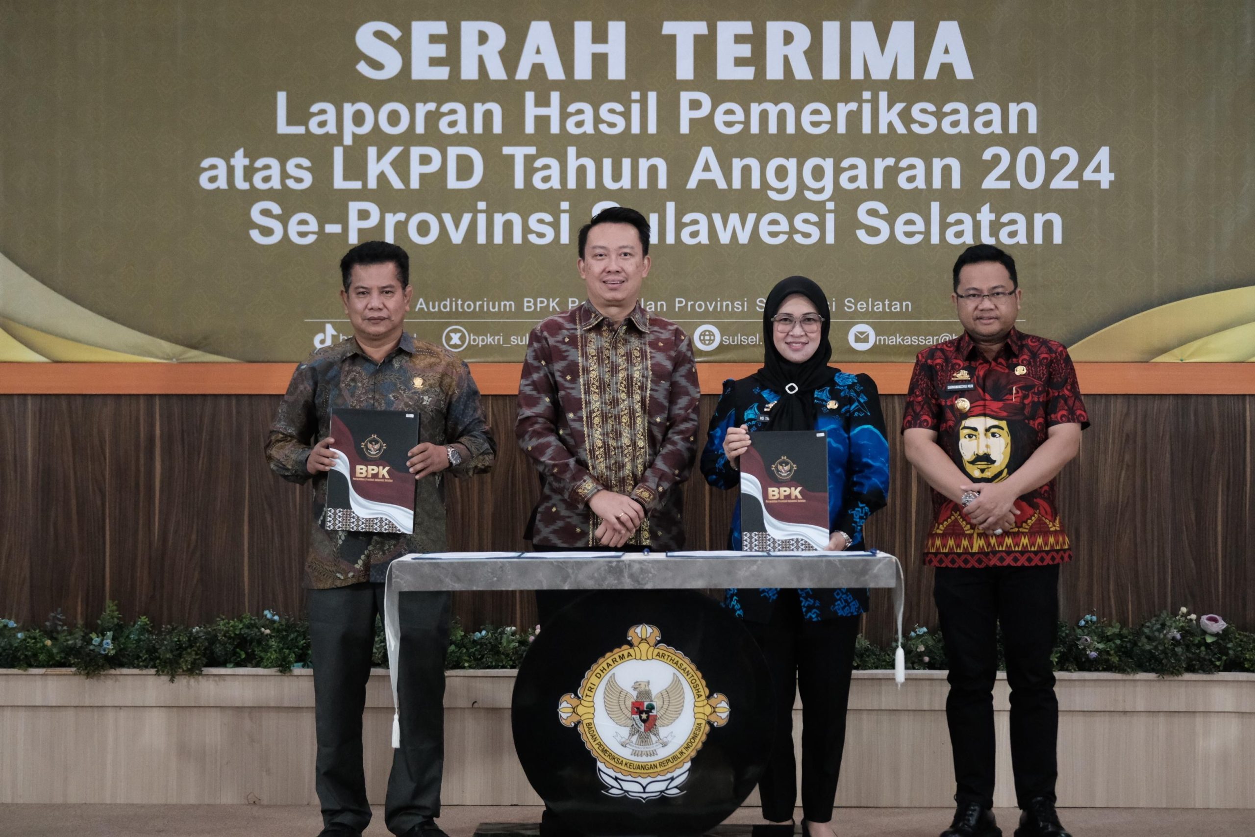 Pemkab Gowa Raih WTP Ke-13 Kali dari BPK