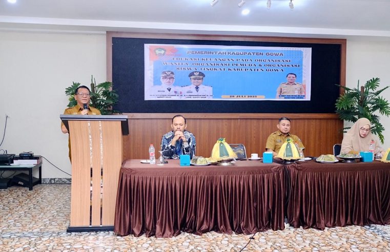 Pemkab Gowa Beri Edukasi Pengelolaan Keuangan Bagi Organisasi Perempuan, Kepemudaan dan Siswa