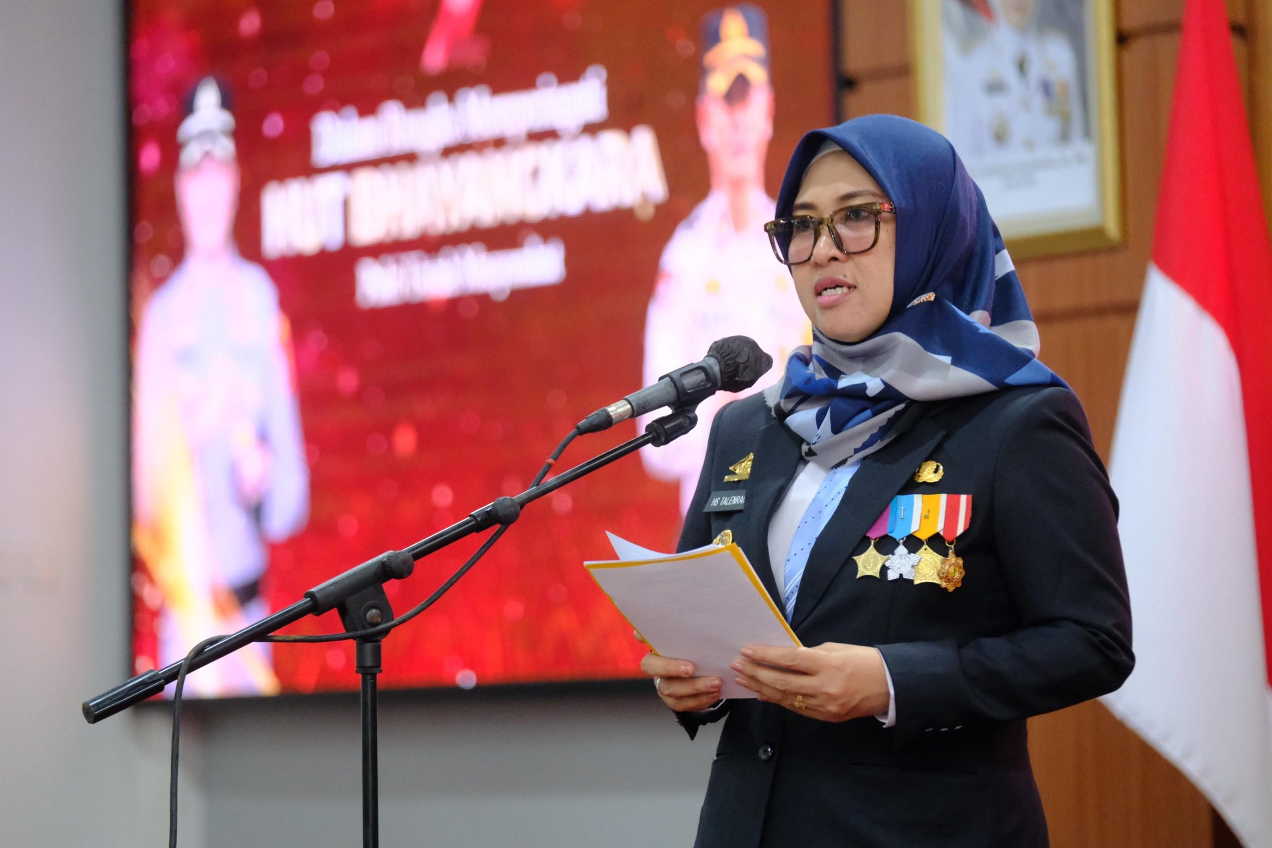 Momentum Hari Bhayangkara, Bupati Husniah Apresiasi Kinerja Jajaran Polres Gowa