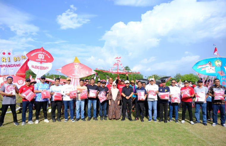 Lomba Layang-Layang di Gowa Tingkatkan Kreatif Masyarakat dan Kerjasama Tim