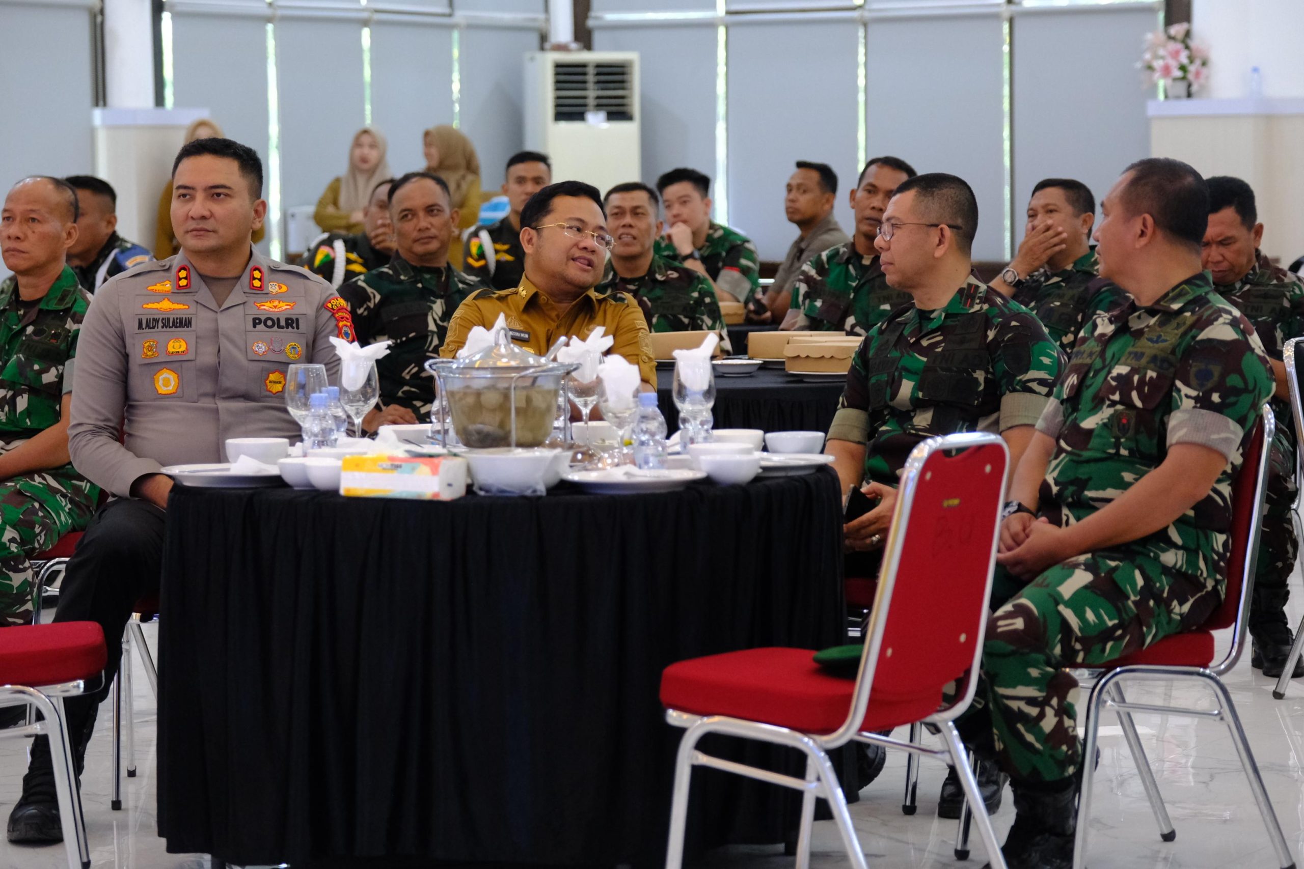 Wabup Gowa Dorong Penguatan TNI–Pemda Hadapi Tantangan Daerah