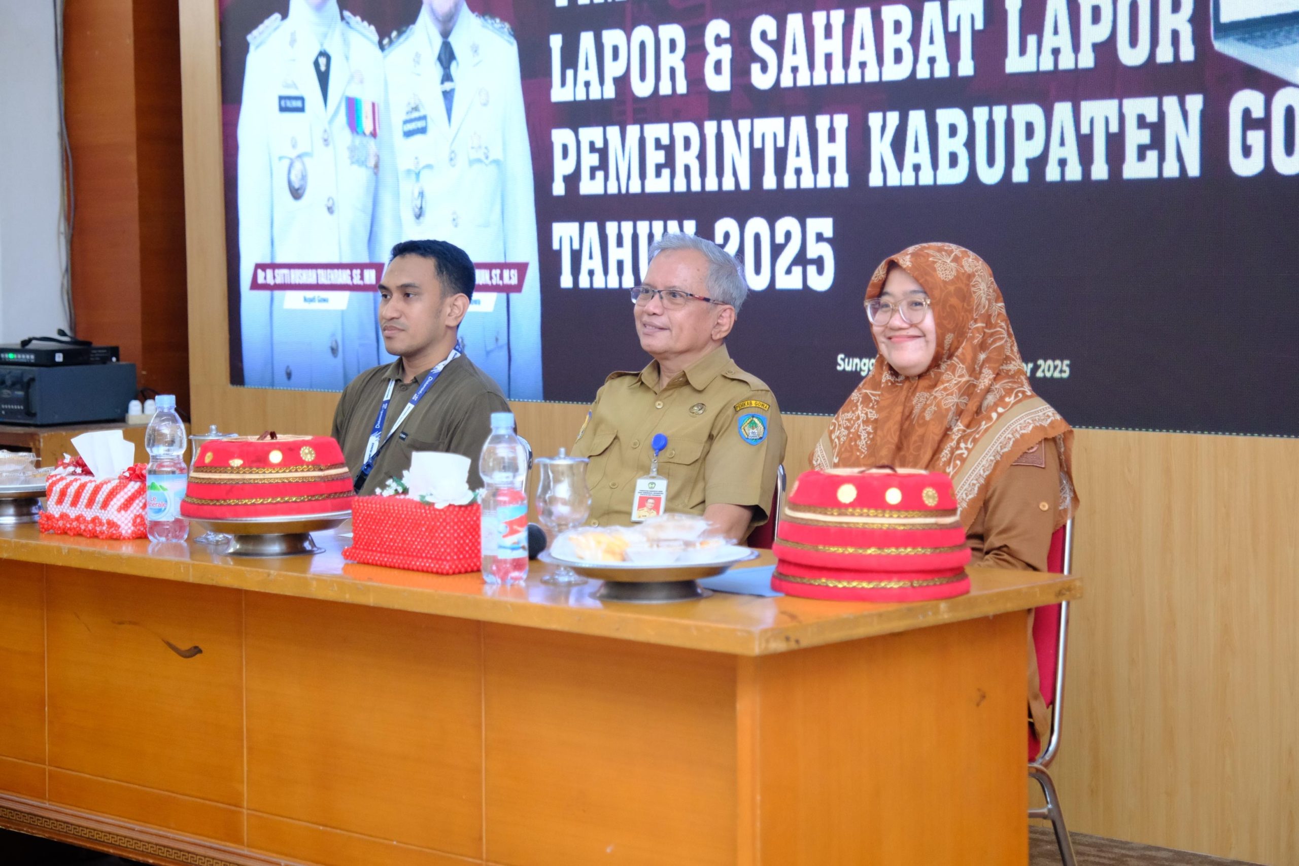 Tingkatkan Kualitas Pelayanan Publik, Diskominfo-SP Gowa Gelar Monev SP4N-LAPOR!