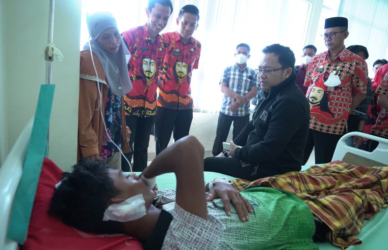Wakil Bupati Gowa Pastikan Korban Busur di Bontoramba Dapat Perawatan Layak