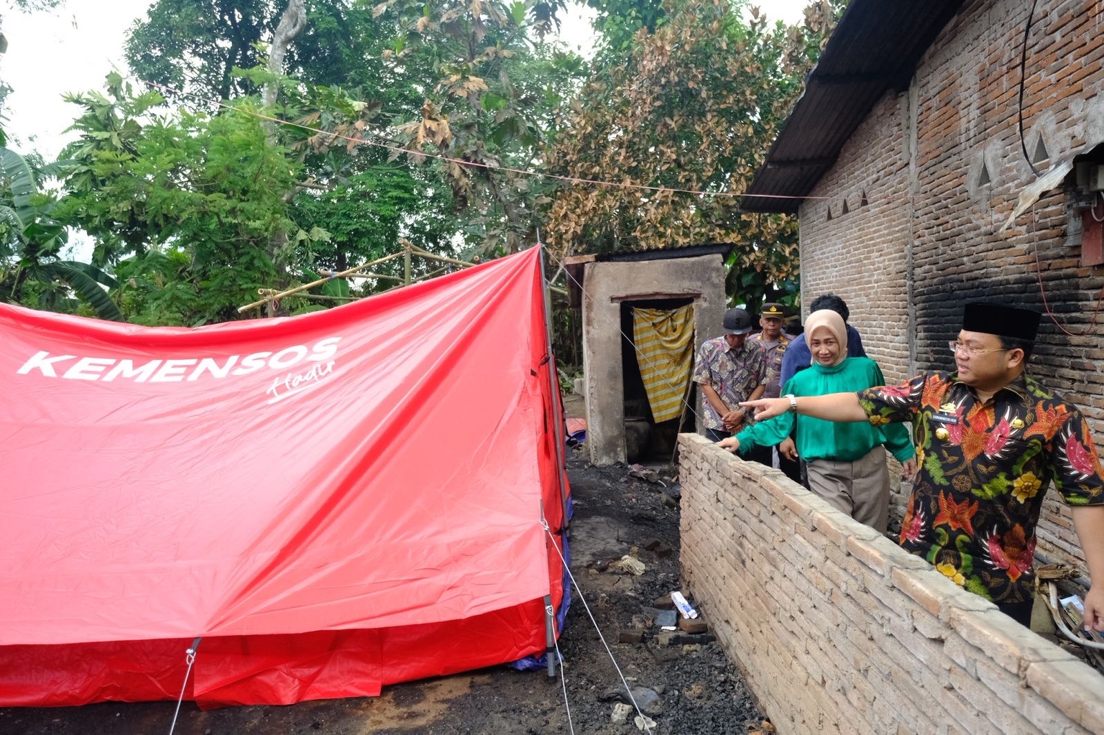 Pemkab Gowa dan Baznas Bangun Rumah Layak Huni Bagi Korban Kebakaran di Bontonompo
