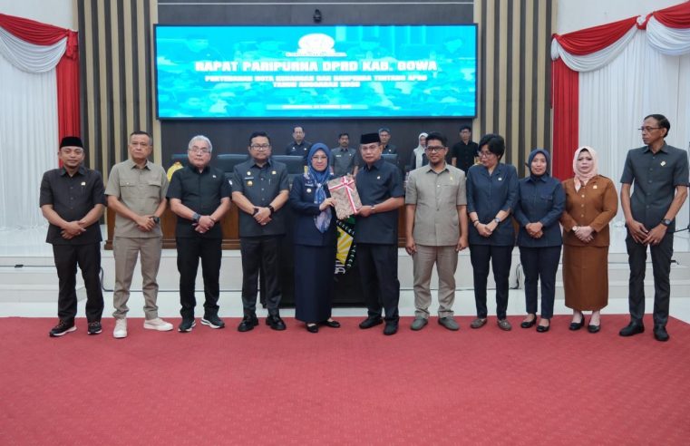 Bupati Gowa Tegaskan Lima Arah Kebijakan Penganggaran dalam RAPBD 2026