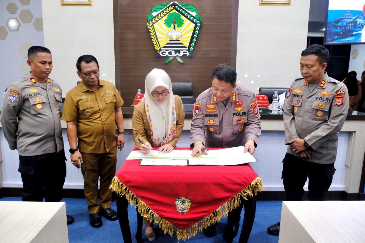 Pemkab Gowa dan Polda Sulsel Perkuat Sinergi Polisi Masyarakat Berbasis Kearifan Lokal