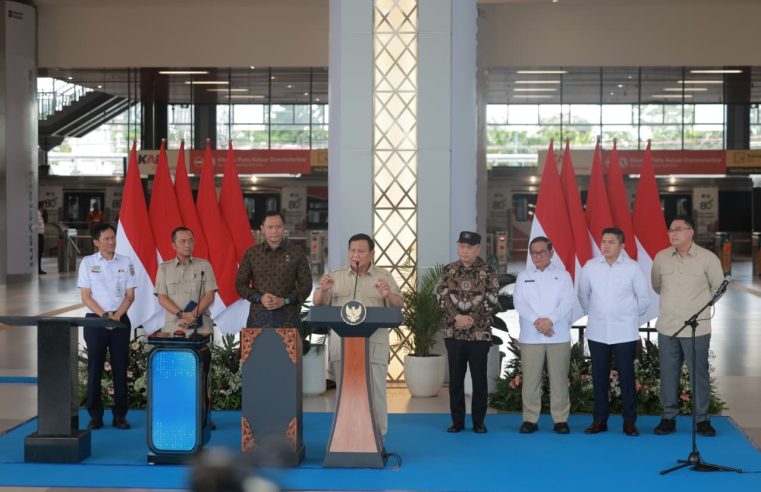 Prabowo Targetkan Pembangunan Jalur Kereta Trans-Sumatra, Trans-Kalimantan, dan Trans-Sulawesi