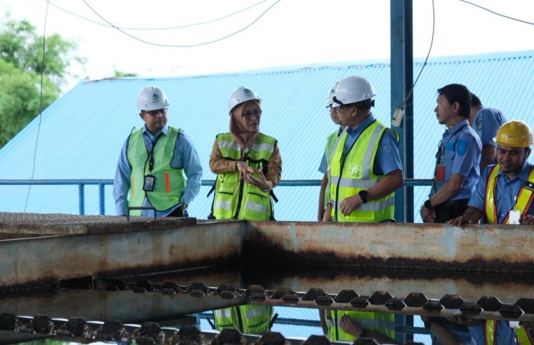 Kunjungi IPA dan Kantor Perumda AM Tirta Jeneberang, Bupati Gowa Minta Peningkatan Layanan dan Kualitas Air Bersih