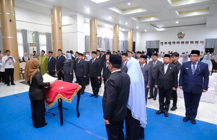 Perkuat Tata Kelola Pemerintahan, Bupati Gowa Lantik Pejabat Pimpinan Tinggi Pratama