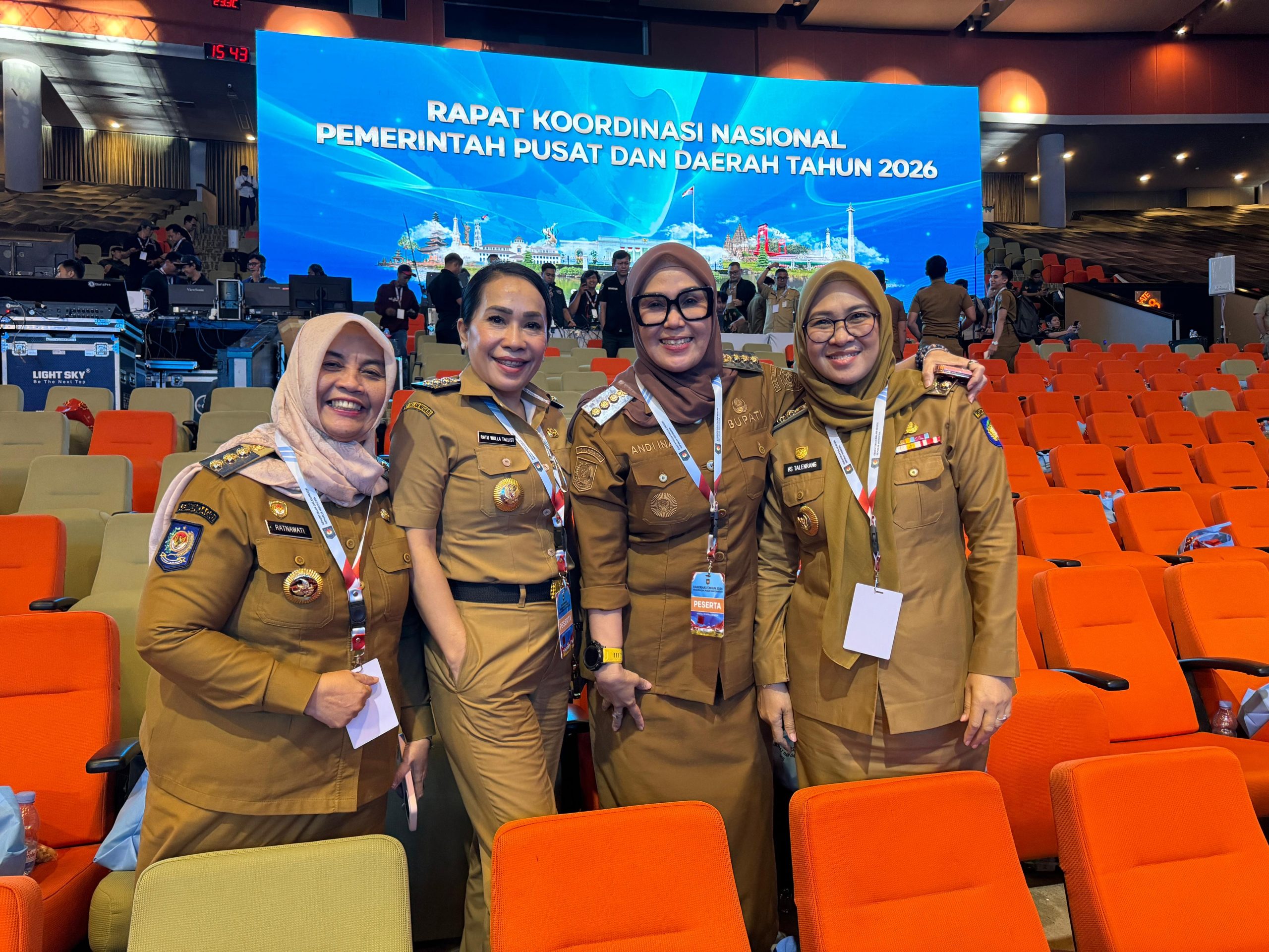 Hadiri Rakornas, Bupati Gowa Komitmen Kawal Program Pemerintah Pusat