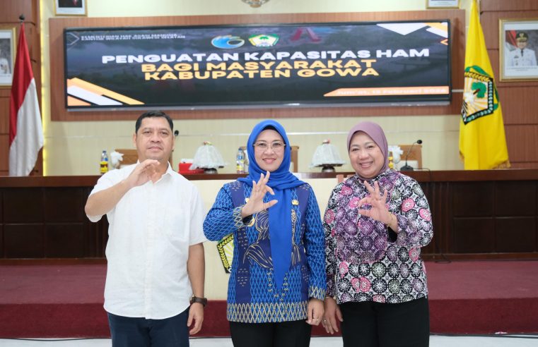 Perkuat Kapasitas HAM, Bupati Gowa Harap Masyarakat Peroleh Hak yang Sama